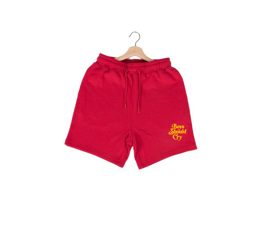 Red Boys Should Cry Shorts